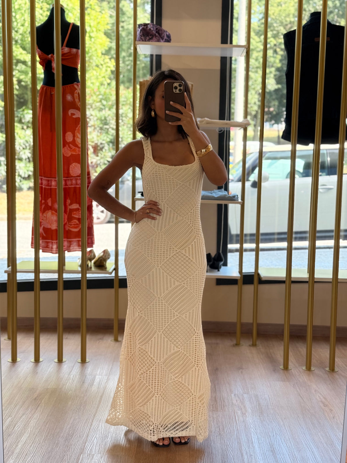 Vestido Colcci Bege Afogato