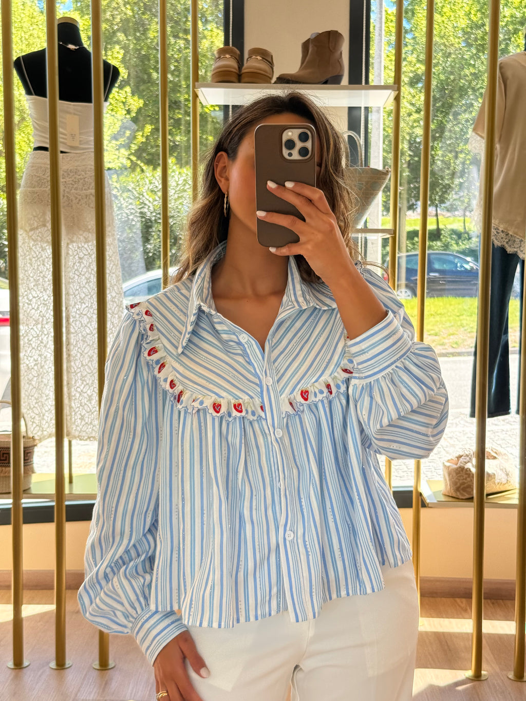 Blusa listrada