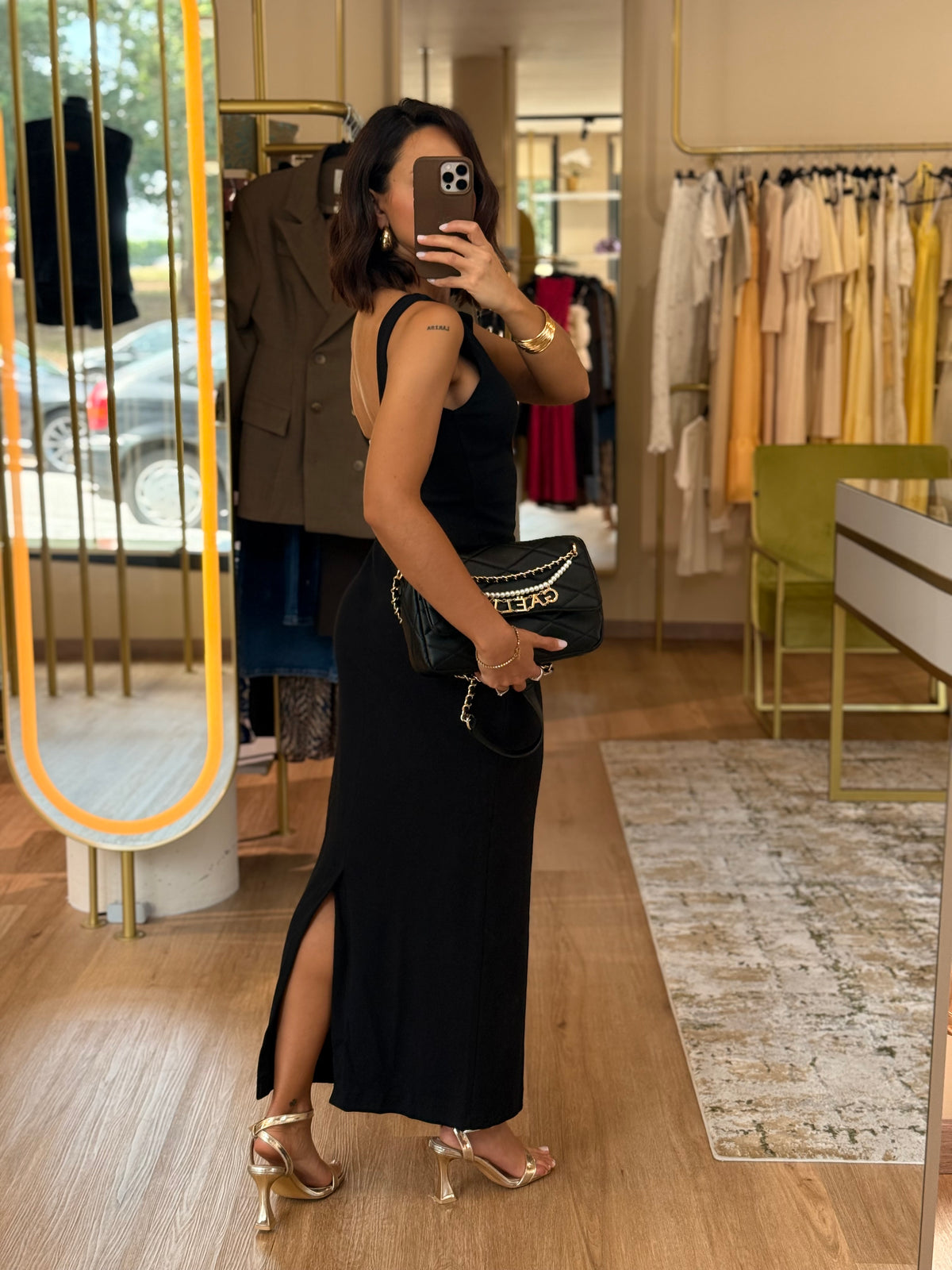 Vestido Colcci Canelado