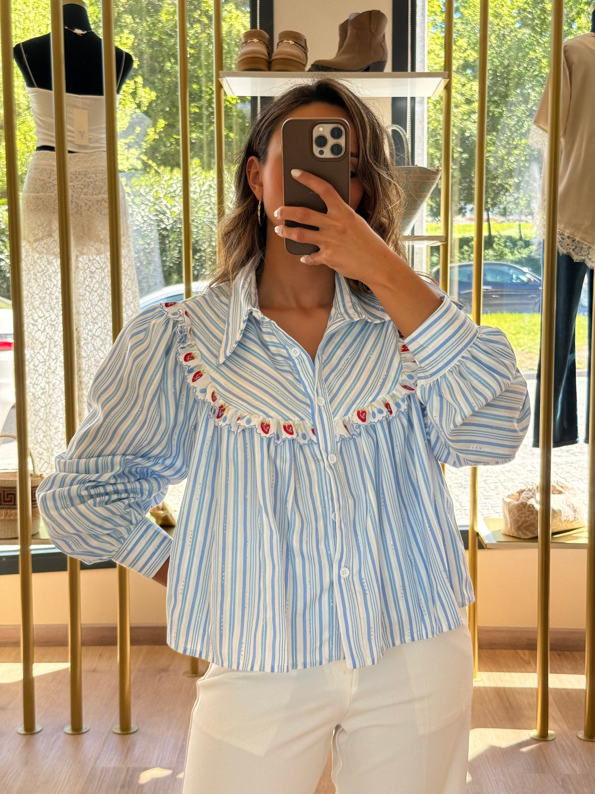 Blusa listrada