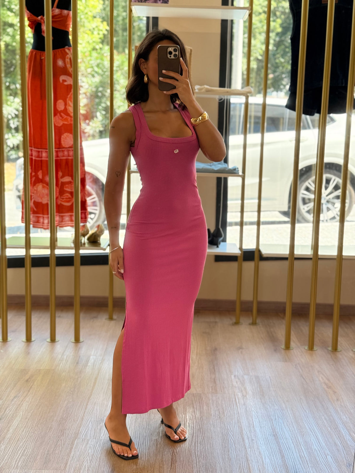 Vestido Colcci Canelado