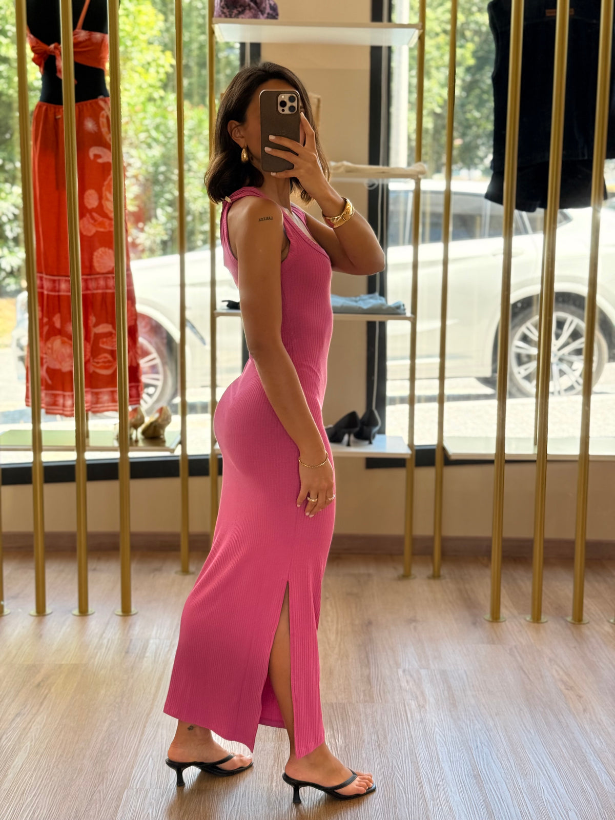Vestido Colcci Canelado