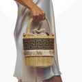 Maiandros Bronze Bucket Bag