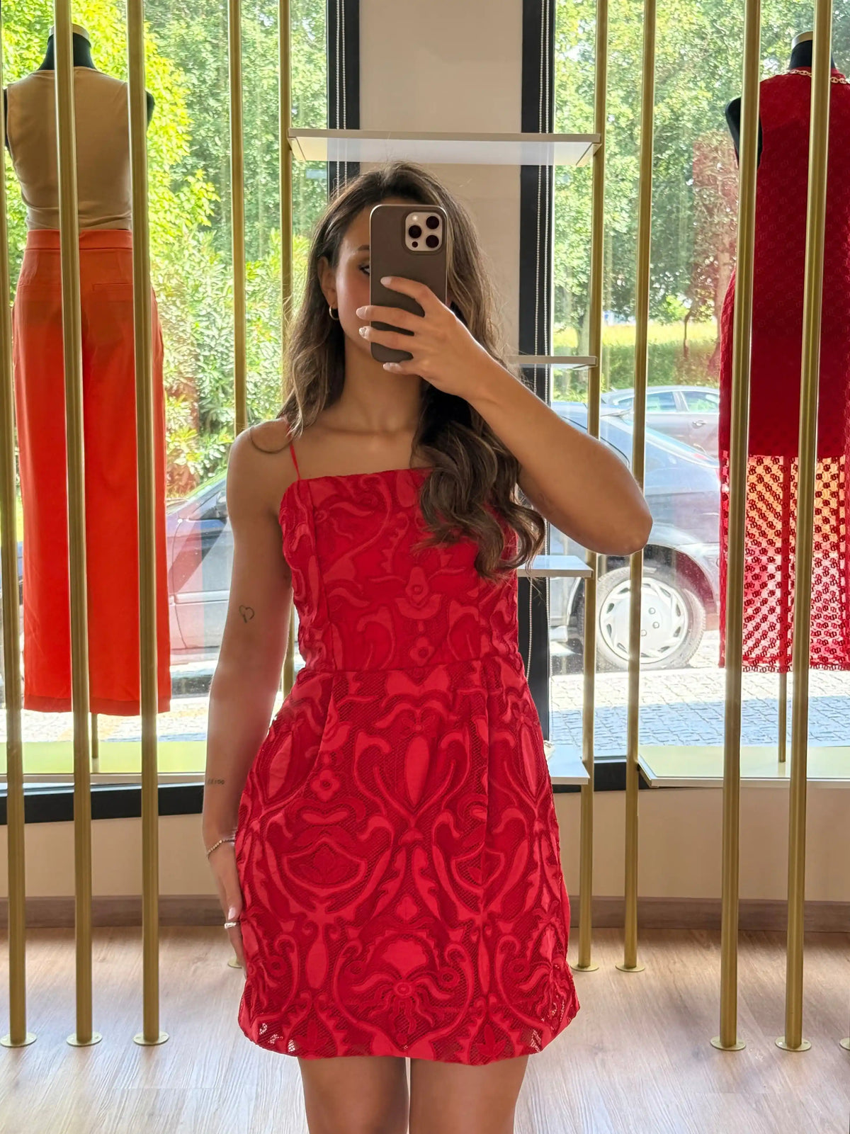 Vestido Colcci Vermelho Ife