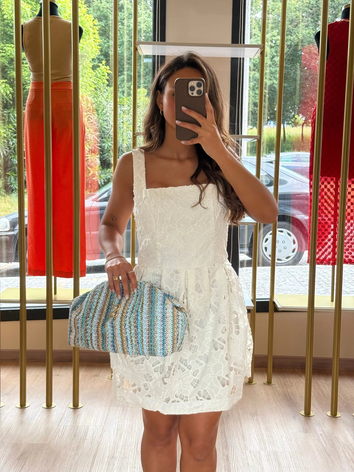 Vestido Colcci Bordado