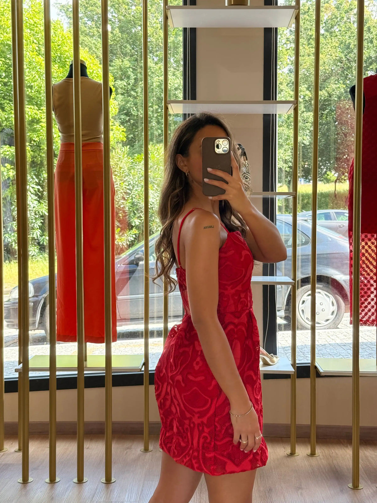 Vestido Colcci Vermelho Ife