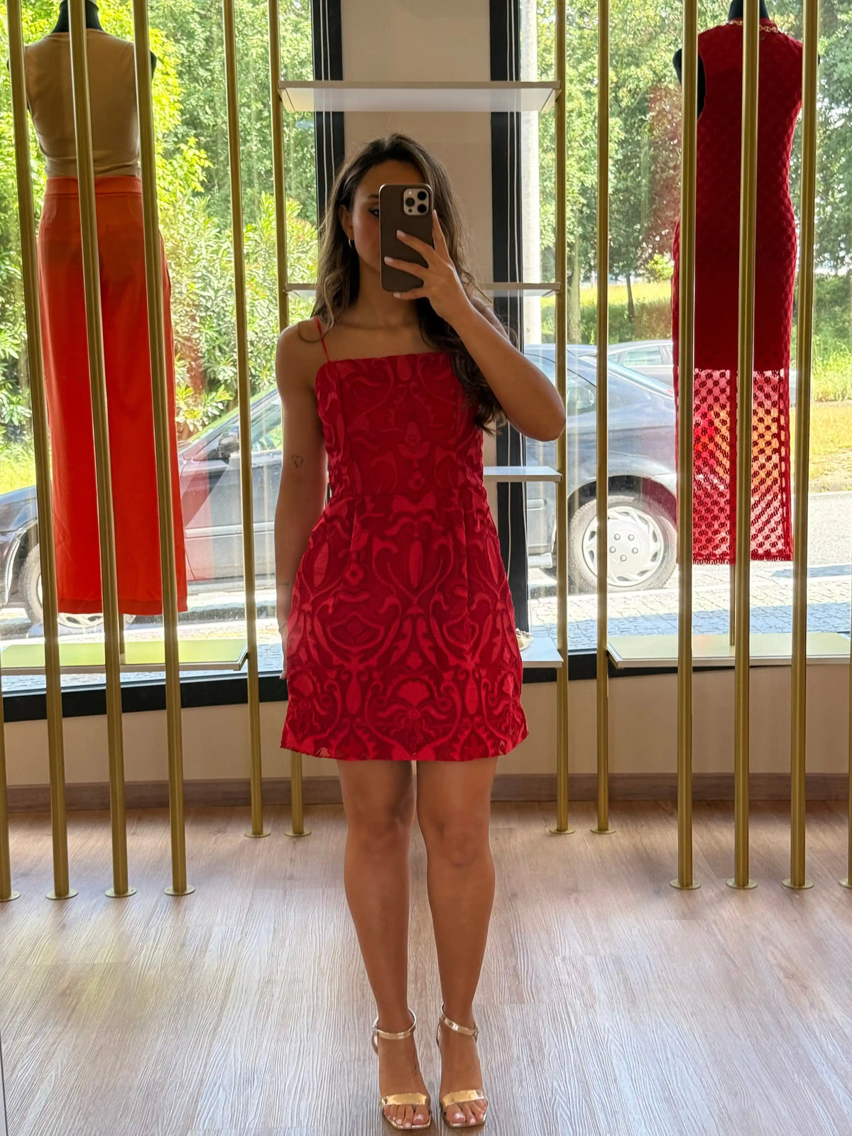 Vestido Colcci Vermelho Ife