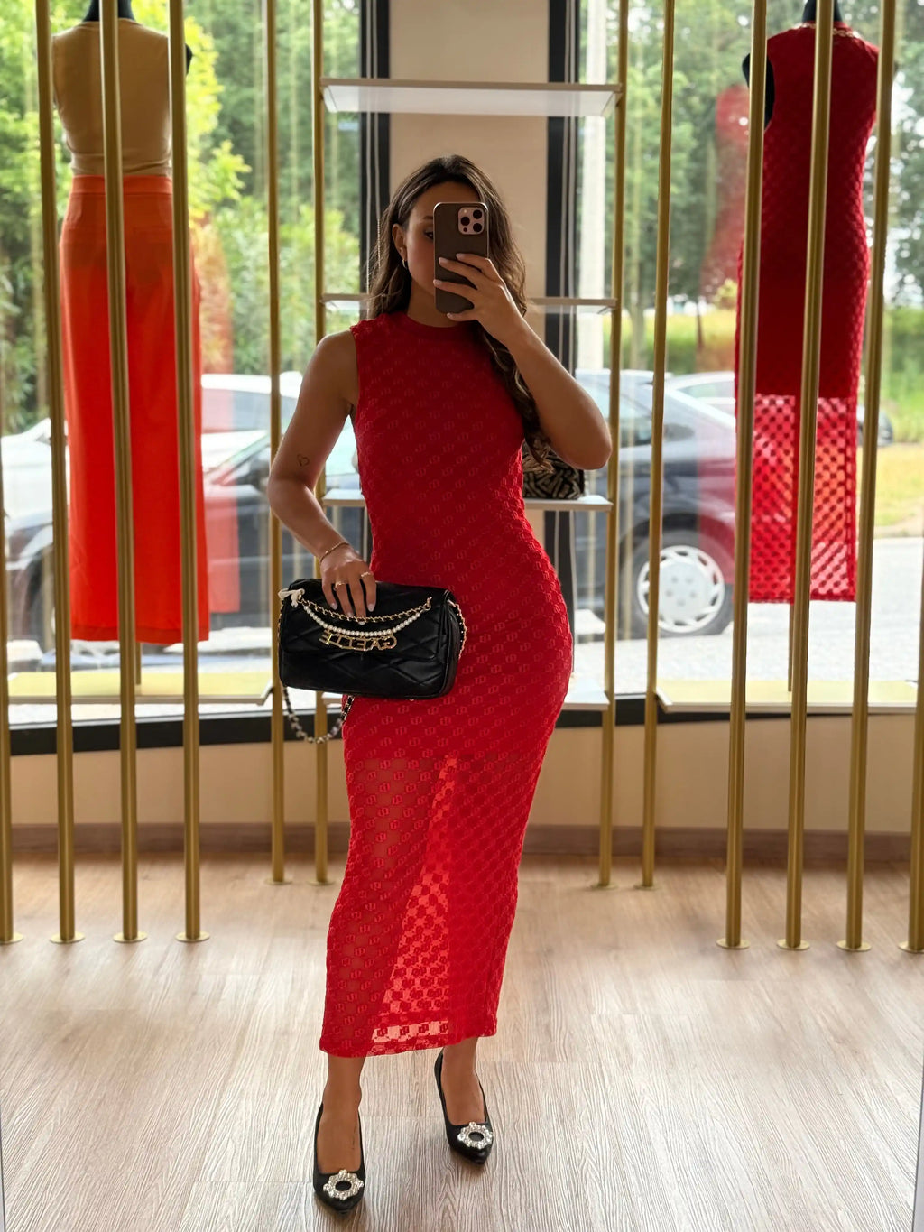 Vestido Colcci Vermelho