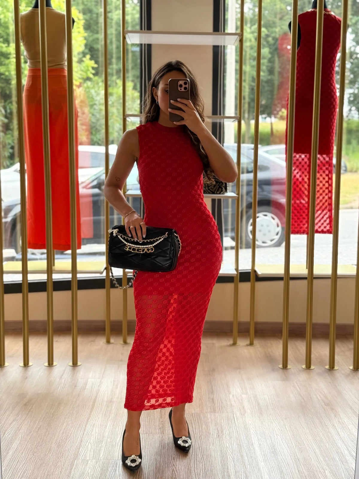 Vestido Colcci Vermelho