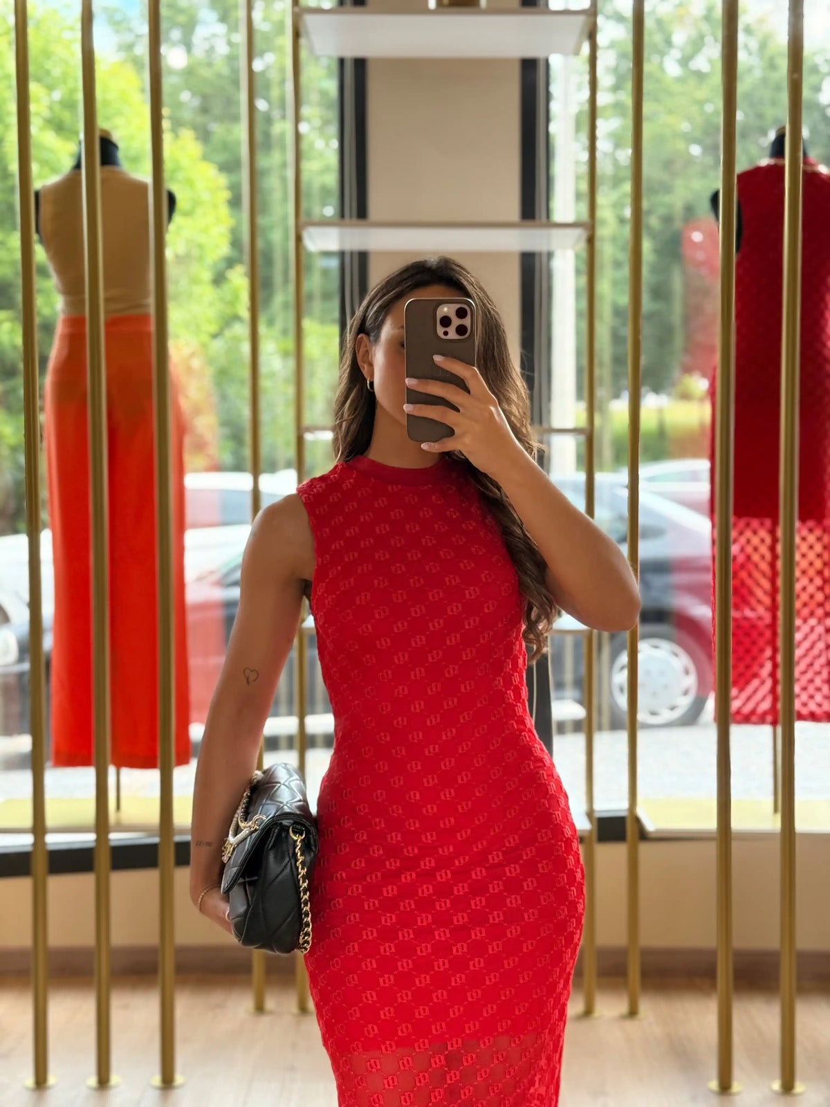 Vestido Colcci Vermelho