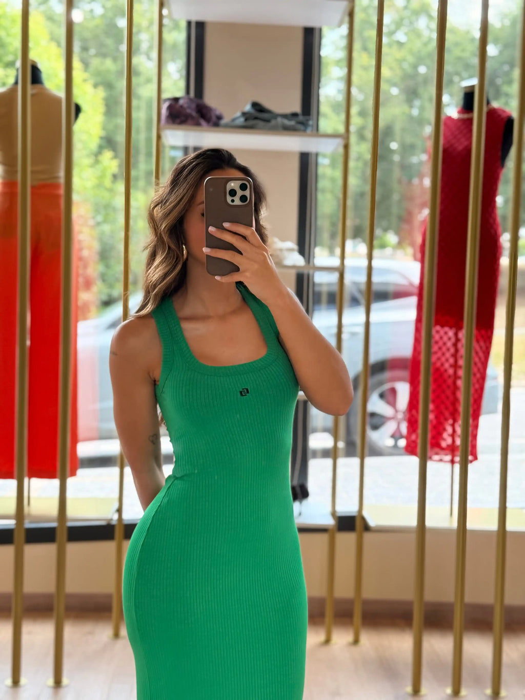 Vestido Colcci Canelado